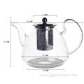 Handmade Borosilicate Glass Teapot to Brewing Tea